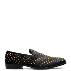 Loafers*Stacy Adams Men's , Sabert Loafer Black Multi