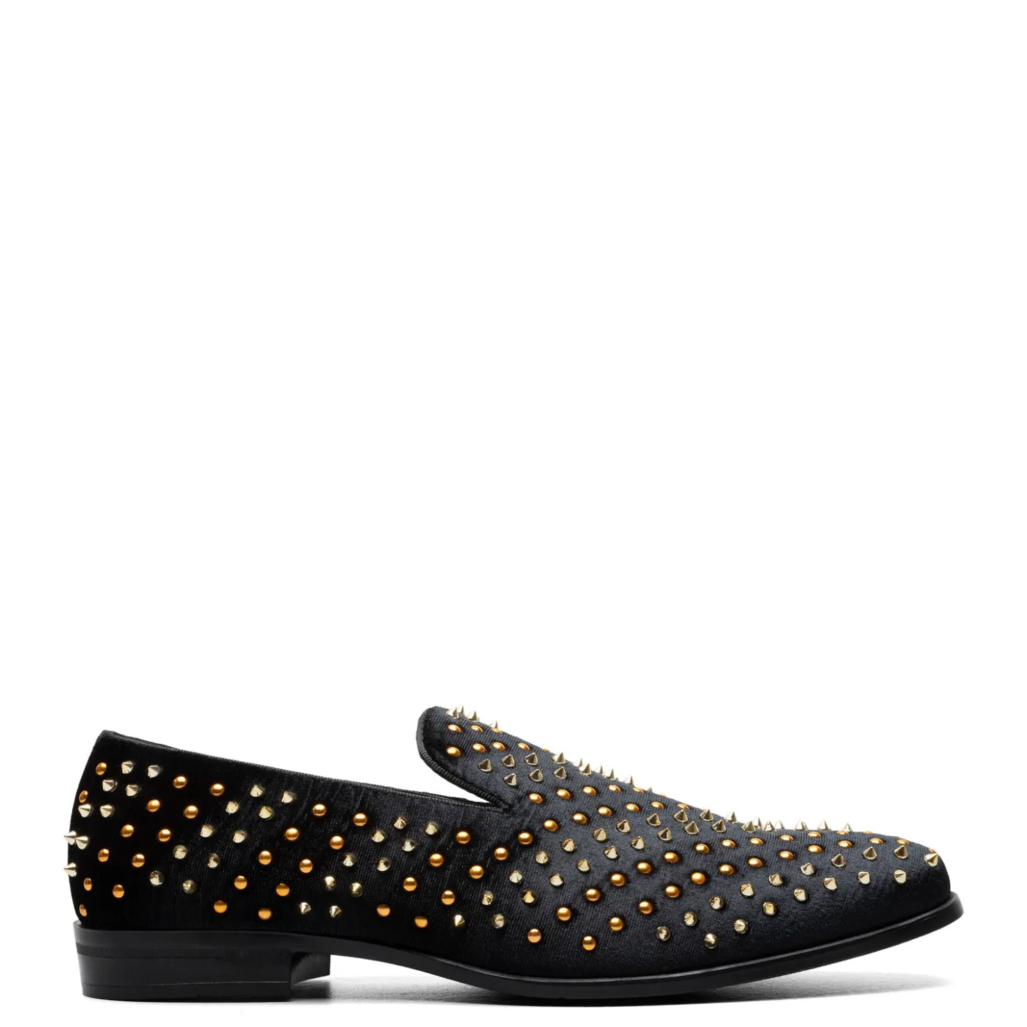 Loafers*Stacy Adams Men's , Sabert Loafer Black Multi