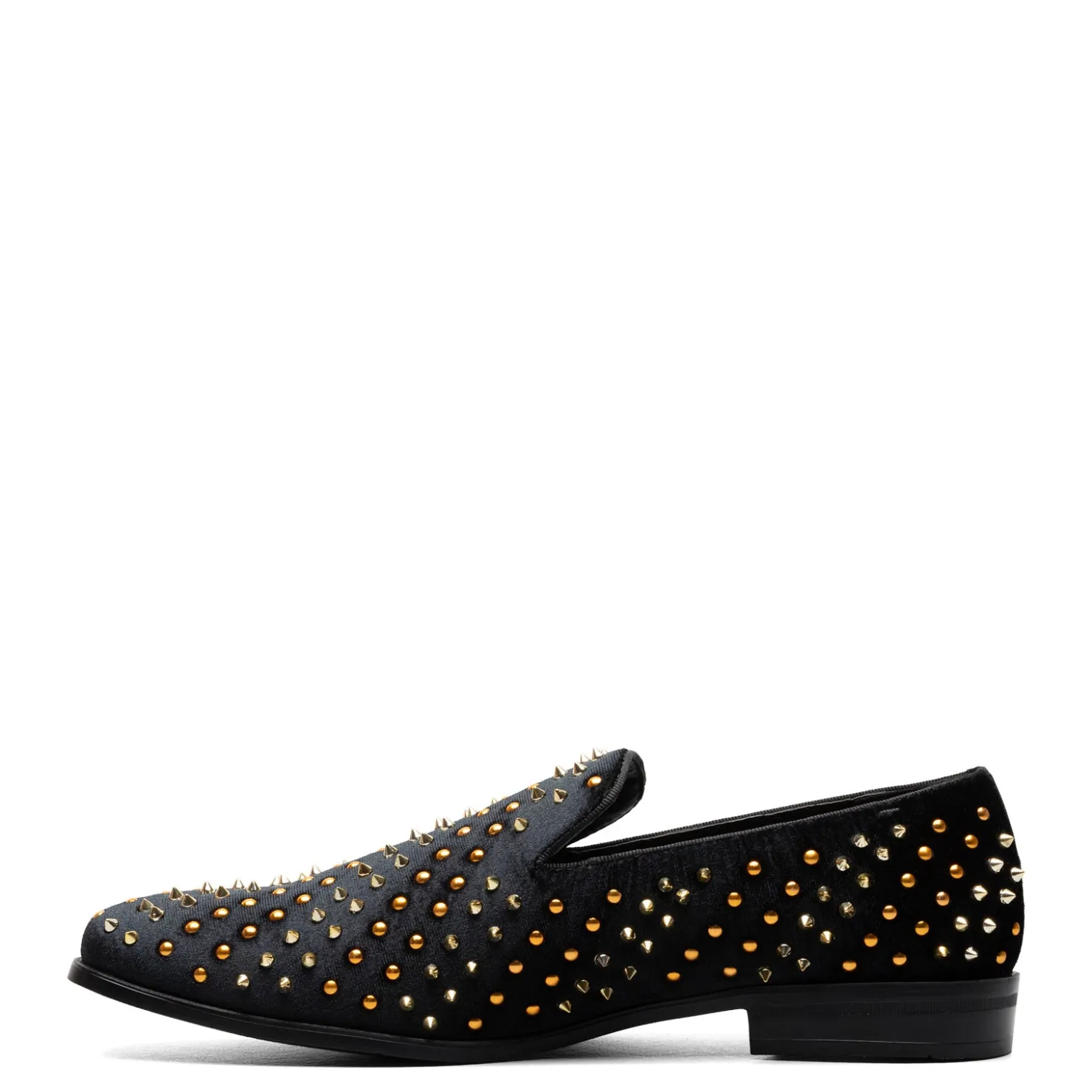 Loafers*Stacy Adams Men's , Sabert Loafer Black Multi