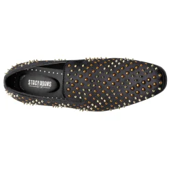 Loafers*Stacy Adams Men's , Sabert Loafer Black Multi
