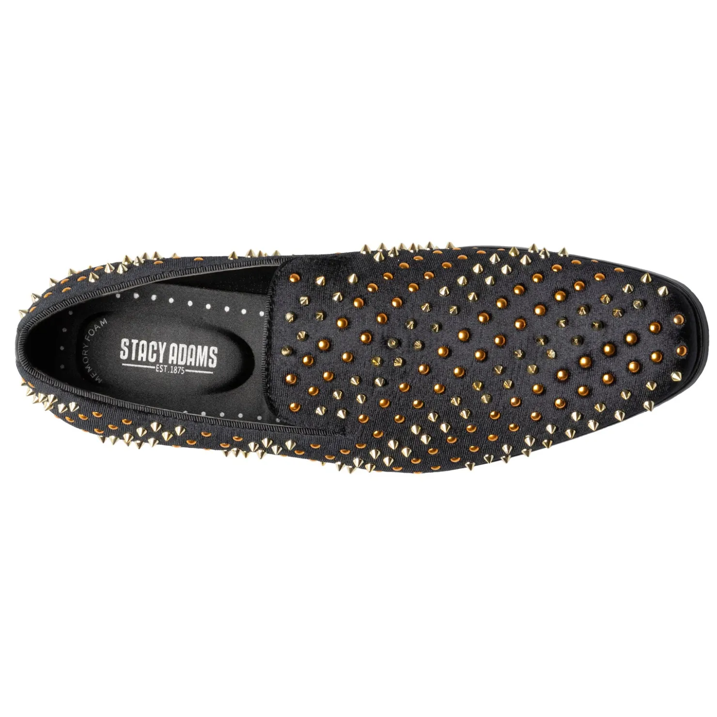 Loafers*Stacy Adams Men's , Sabert Loafer Black Multi