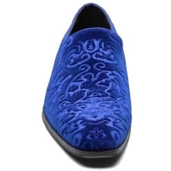 Slip-On Shoes*Stacy Adams Men's , Saunders Loafer Royal