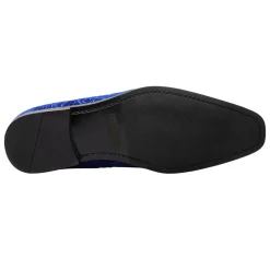 Slip-On Shoes*Stacy Adams Men's , Saunders Loafer Royal
