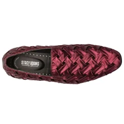 Loafers*Stacy Adams Men's , Savior Loafer Burgundy
