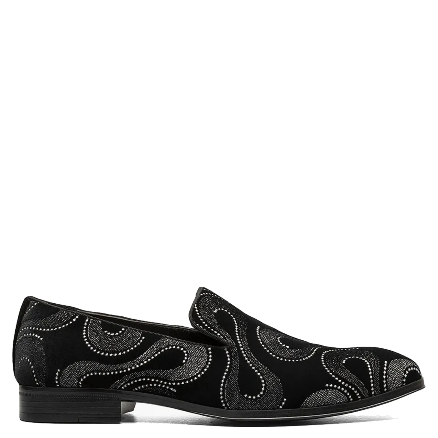 Dress*Stacy Adams Men's , Swainson Loafer Black/Silver