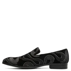 Dress*Stacy Adams Men's , Swainson Loafer Black/Silver
