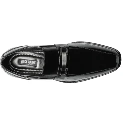 Loafers*Stacy Adams Men's , Wakefield Loafer Black