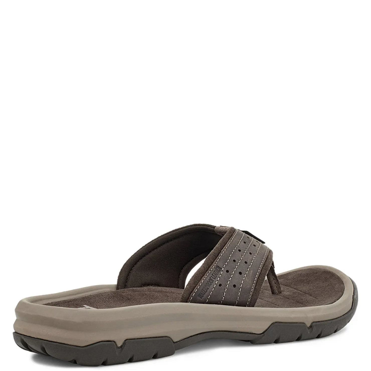Sandals*Teva Men's , Langdon Flip Sandal Walnut