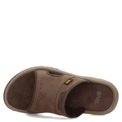 Sandals*Teva Men's , Langdon Slide Walnut