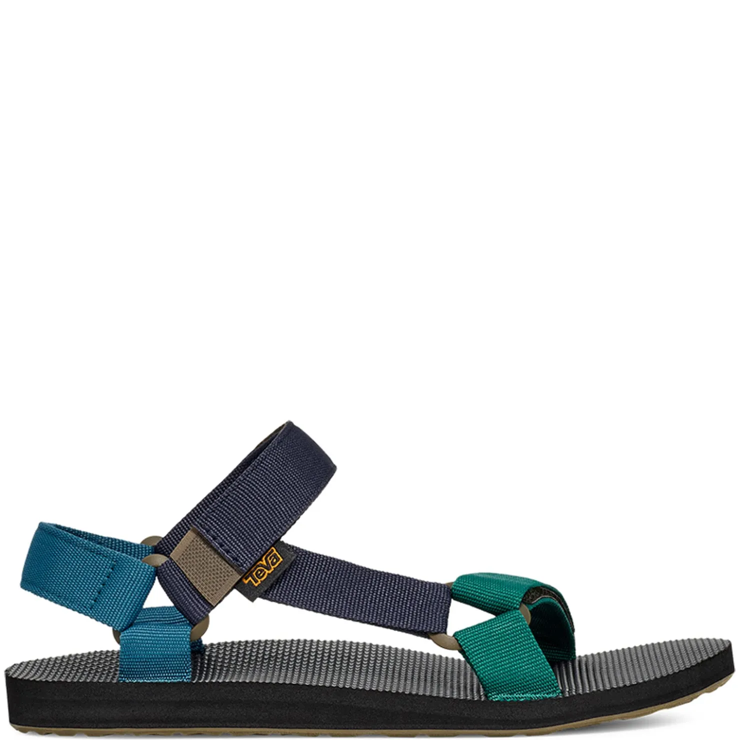 Sandals*Teva Men's , Original Universal Sandal Navy Blue Green Mix