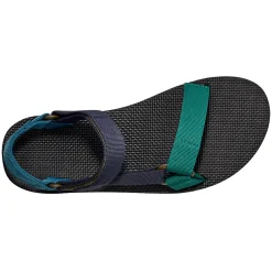 Sandals*Teva Men's , Original Universal Sandal Navy Blue Green Mix