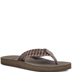 Flip Flops*Teva Men's , Reflip Sandal Brown