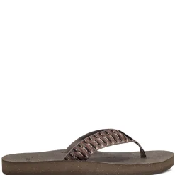 Flip Flops*Teva Men's , Reflip Sandal Brown
