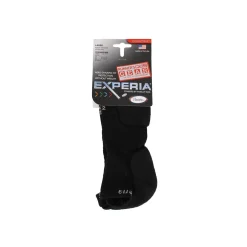 Socks*Thorlo Men's , XCCU Experia Micro Socks - Large - 1 Pack Black On Black