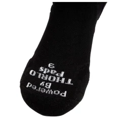 Socks*Thorlo Men's , XCCU Experia Micro Socks - Large - 1 Pack Black On Black