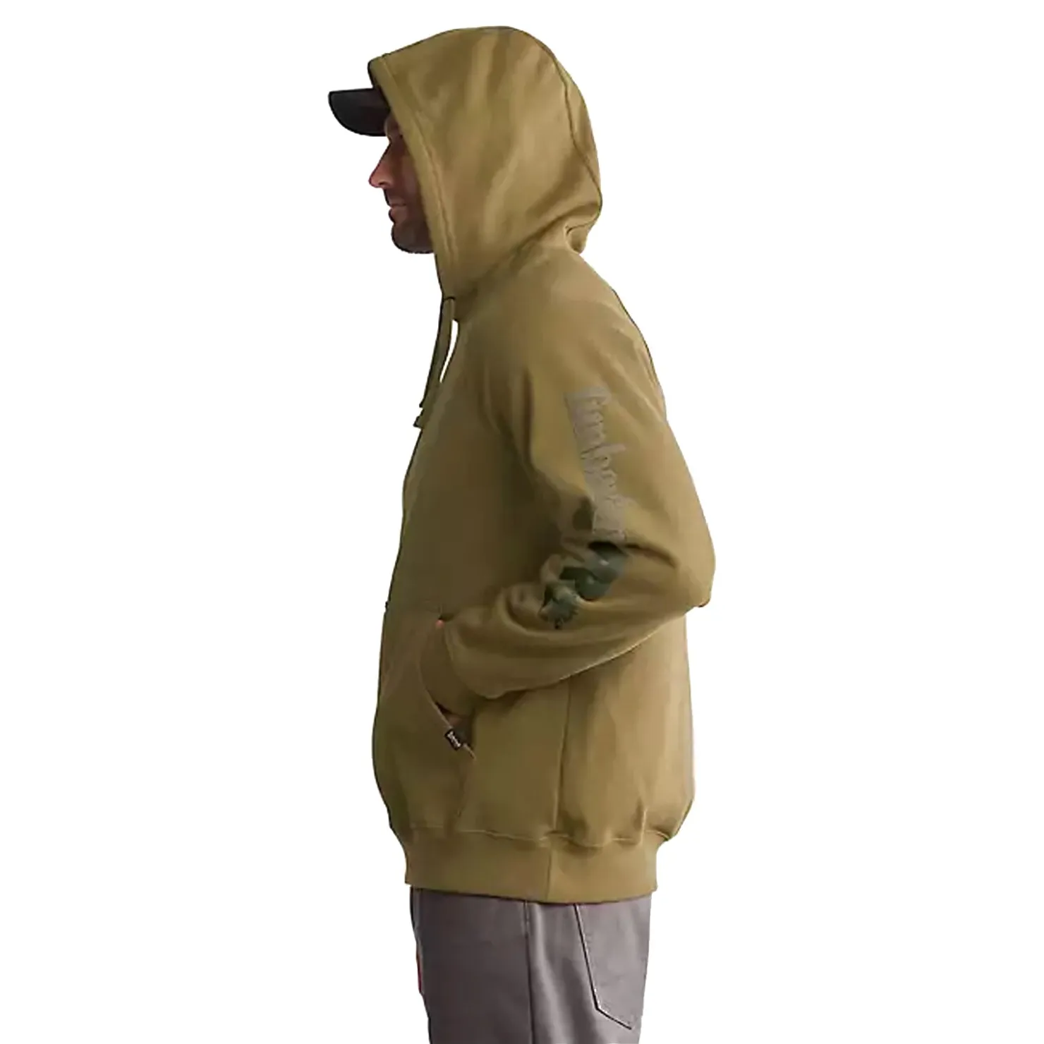 Outerwear*Timberland Pro Men's , Hood Honcho Sport Pullover Burnt Olive Tonal