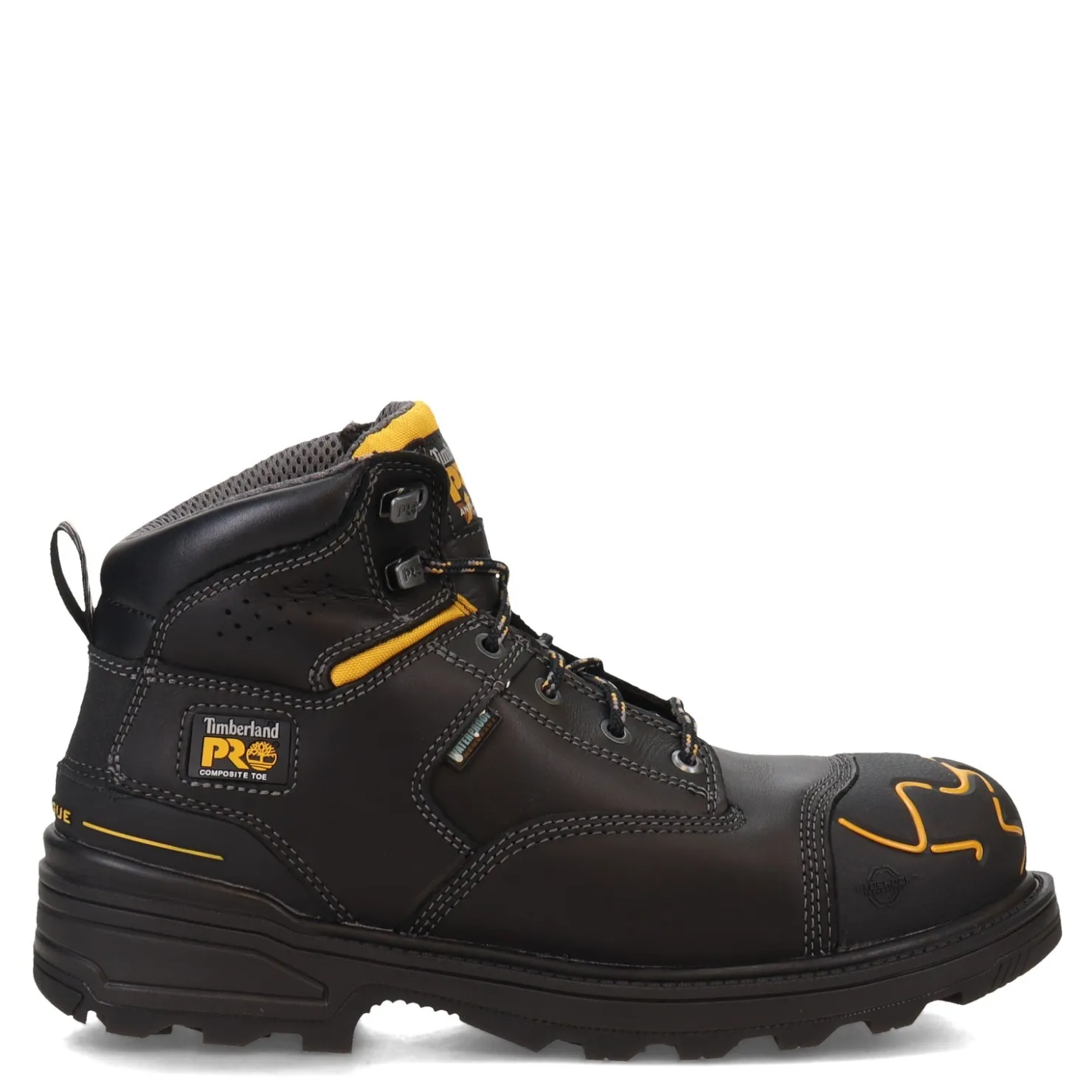 Work & Safety*Timberland Pro Men's , Magnitude 6in CT WP Boot Black Leather
