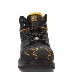 Work & Safety*Timberland Pro Men's , Magnitude 6in CT WP Boot Black Leather