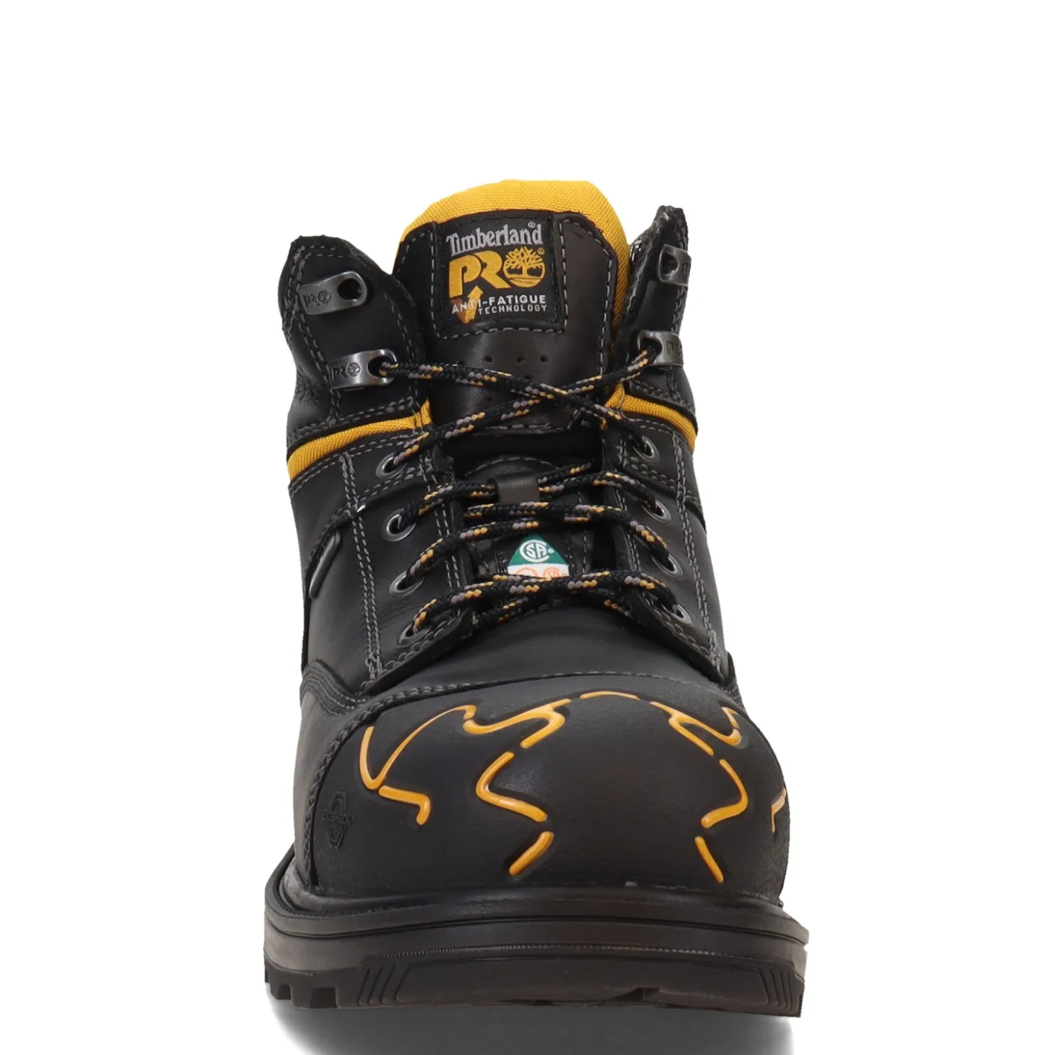 Work & Safety*Timberland Pro Men's , Magnitude 6in CT WP Boot Black Leather