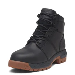 Boots*Timberland Pro Men's , Montauk 6-Inch Steel Toe Work Boot Black/Gum