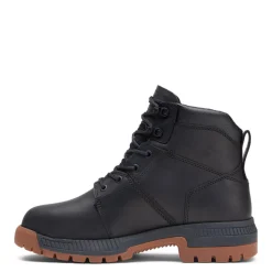 Boots*Timberland Pro Men's , Montauk 6-Inch Steel Toe Work Boot Black/Gum