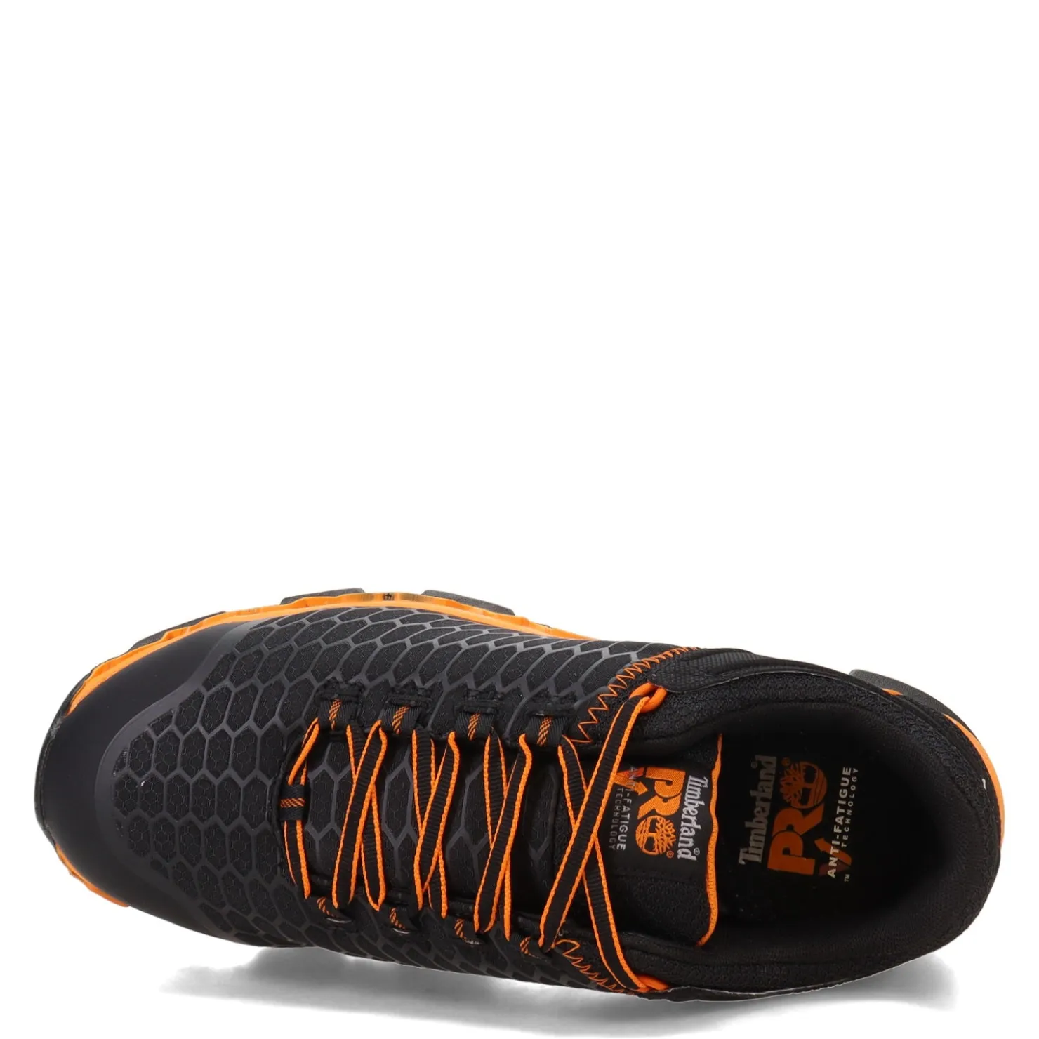 Sneakers & Athletics*Timberland Pro Men's , Powertrain Sport Alloy Toe Work Shoe Black Orange Mix
