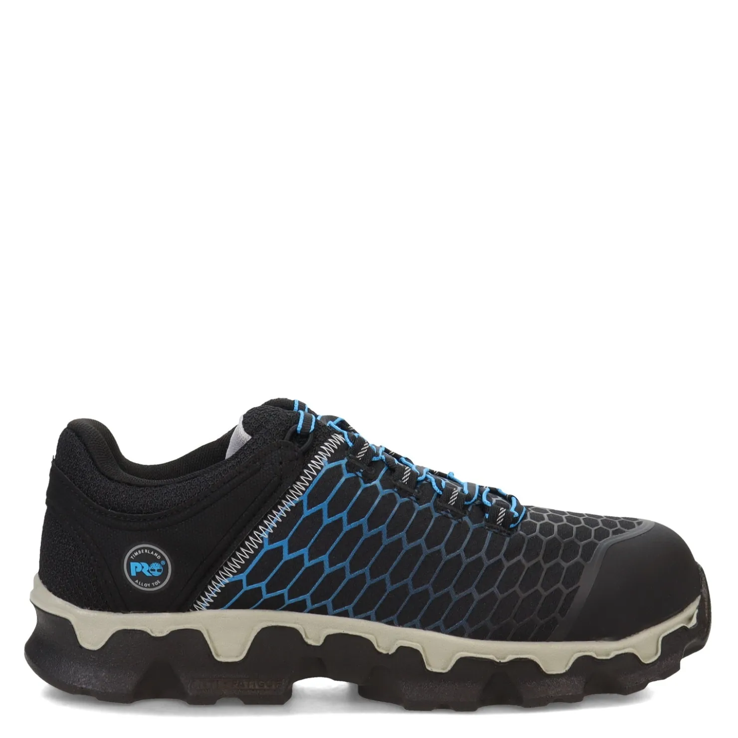 Work & Safety*Timberland Pro Men's , Powertrain Sport Alloy Toe Work Shoe Black Blue Mix