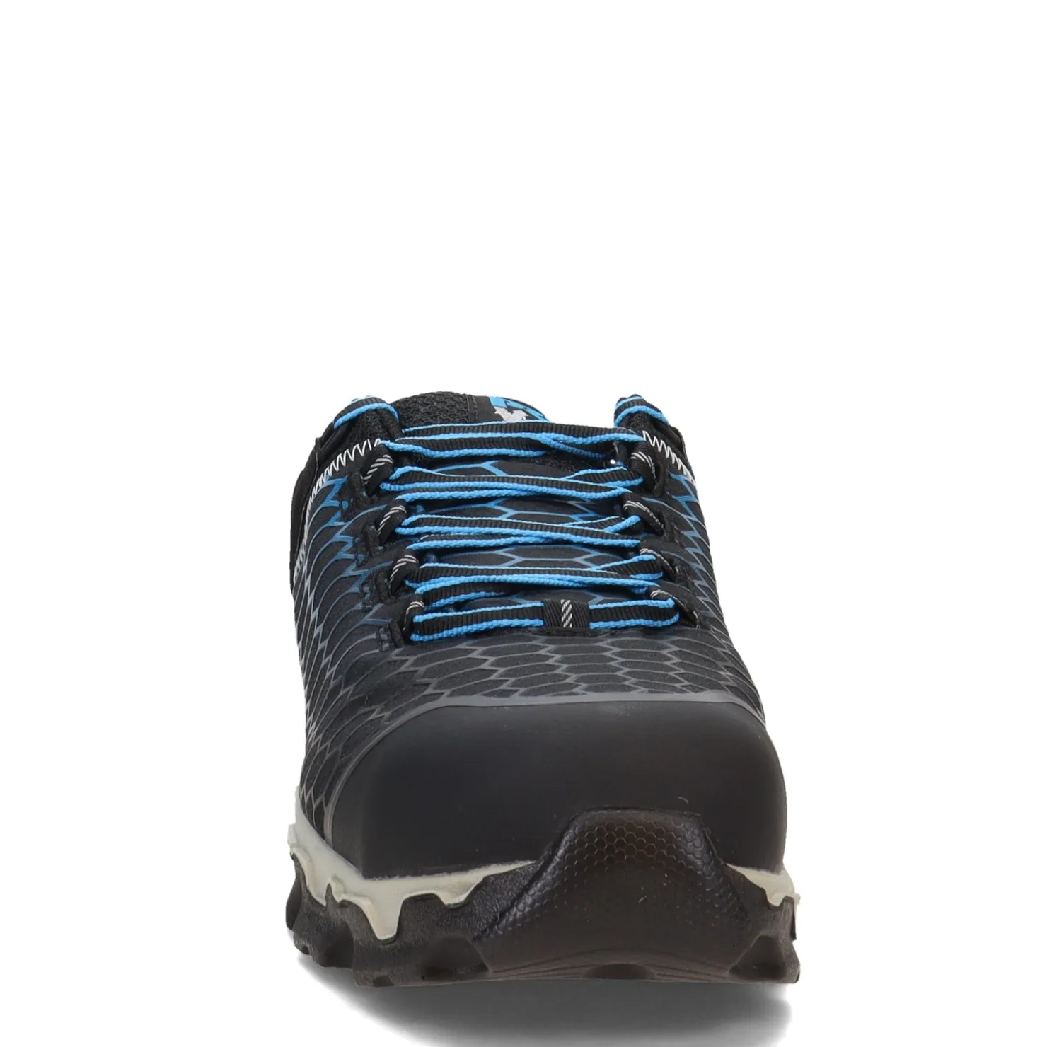 Work & Safety*Timberland Pro Men's , Powertrain Sport Alloy Toe Work Shoe Black Blue Mix