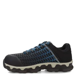 Work & Safety*Timberland Pro Men's , Powertrain Sport Alloy Toe Work Shoe Black Blue Mix