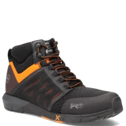 Work & Safety*Timberland Pro Men's , Radius Mid Comp Toe Work Boot Black Orange