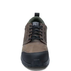 Sneakers & Athletics*Timberland Pro Men's , Reaxion Low Comp Toe Work Shoe Brown Green