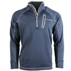 Outerwear*Timberland Pro Men's , Reaxion Quarter Zip Fleece Jacket Navy