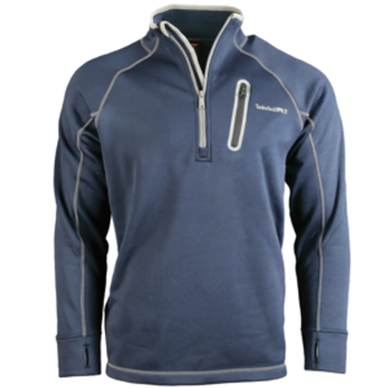 Outerwear*Timberland Pro Men's , Reaxion Quarter Zip Fleece Jacket Navy