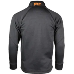 Outerwear*Timberland Pro Men's , Reaxion Quarter Zip Fleece Jacket Charcoal