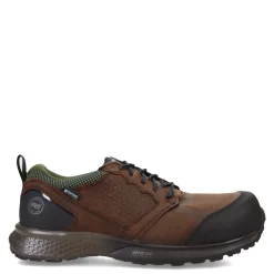 Sneakers & Athletics*Timberland Pro Men's , Reaxion Low Comp Safety Toe Work Shoe Brown Green