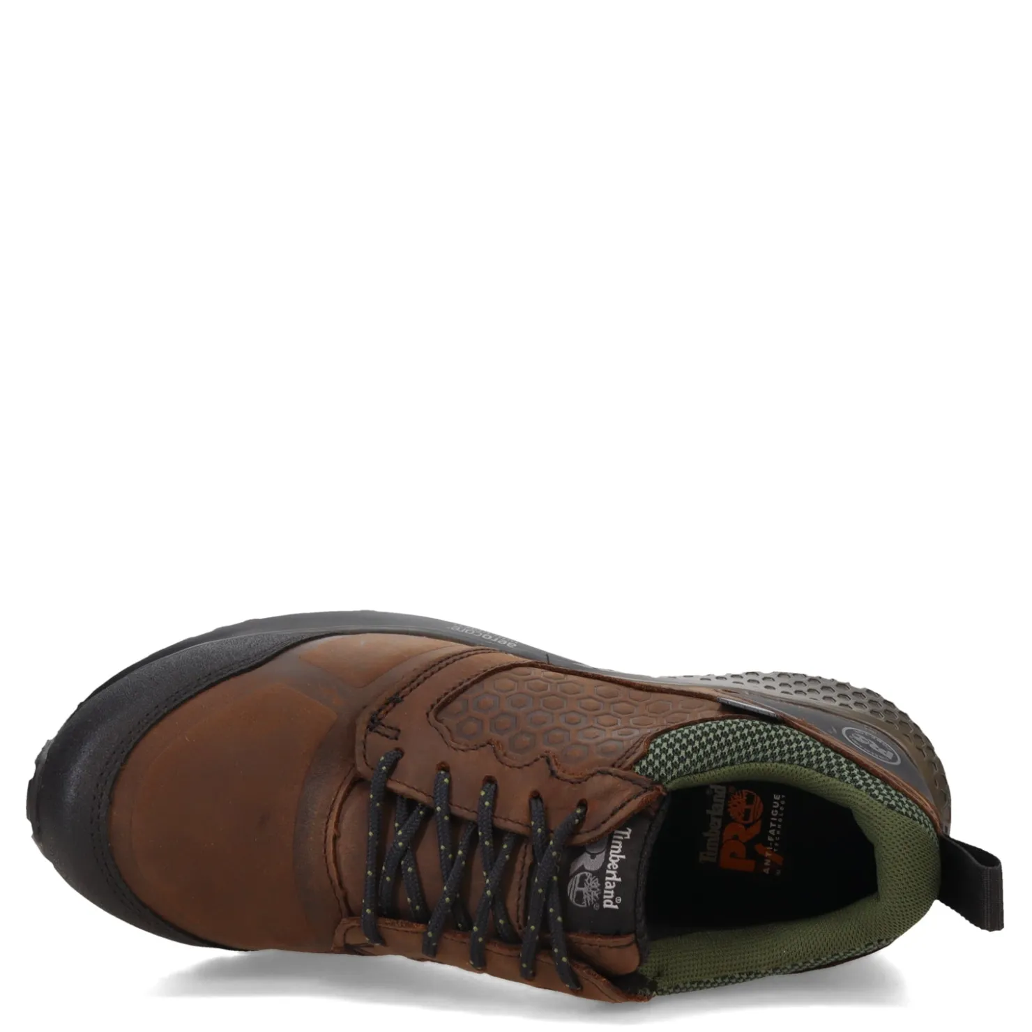 Sneakers & Athletics*Timberland Pro Men's , Reaxion Low Comp Safety Toe Work Shoe Brown Green