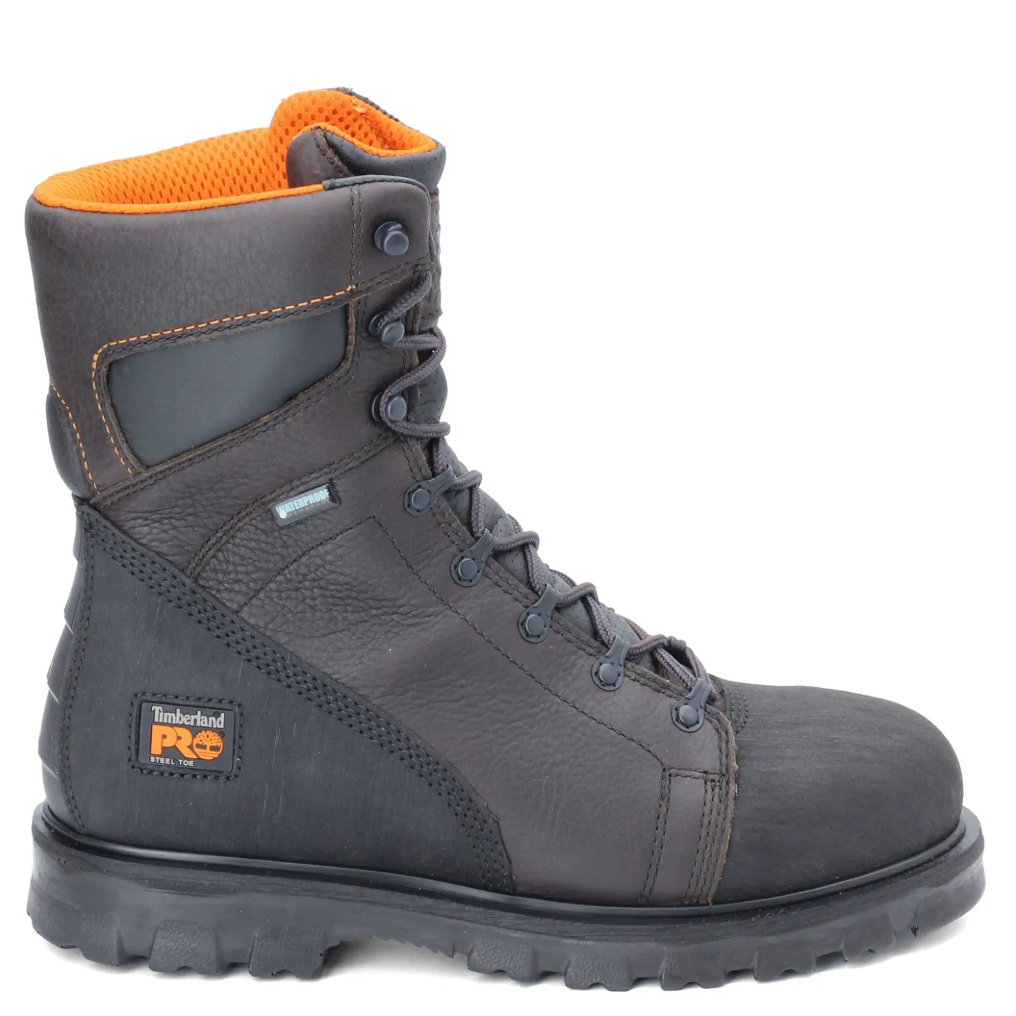 Work & Safety*Timberland Pro Men's Timberland, Pro Rigmaster 8in Steel Toe Safety Work Boot Brown