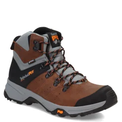 Boots*Timberland Pro Men's , Switchback Soft Toe Work Boot Brown Gaucho / Orange