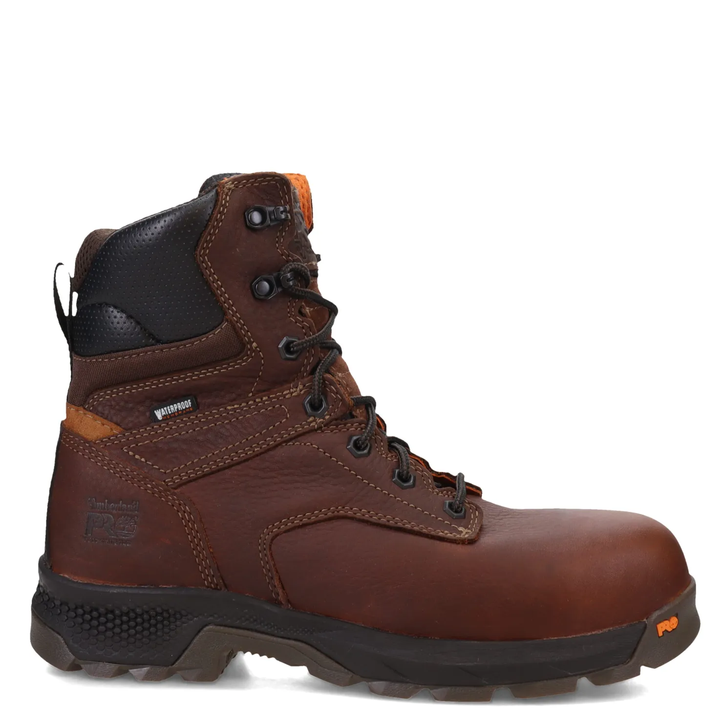Work & Safety*Timberland Pro Men's , Titan EV 8in Comp Toe Waterproof Boot Brown