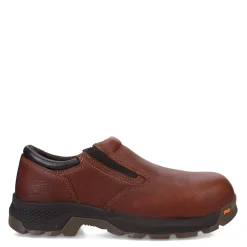 Work & Safety*Timberland Pro Men's , Titan EV Composite Toe Slip-On Work Shoe Brown