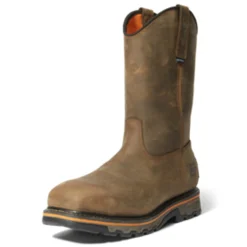 Work & Safety*Timberland Pro Men's , True Grit Pull On Comp Toe Work Boot Turkish Coffee