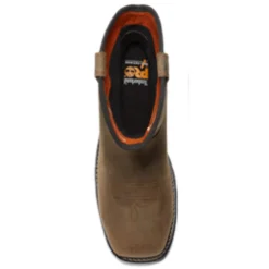 Work & Safety*Timberland Pro Men's , True Grit Pull On Comp Toe Work Boot Turkish Coffee