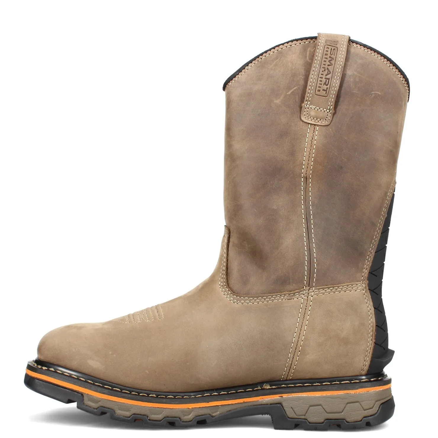 Boots*Timberland Pro Men's , True Grit Pull On Soft Toe Waterproof Work Boot Turkish Coffee