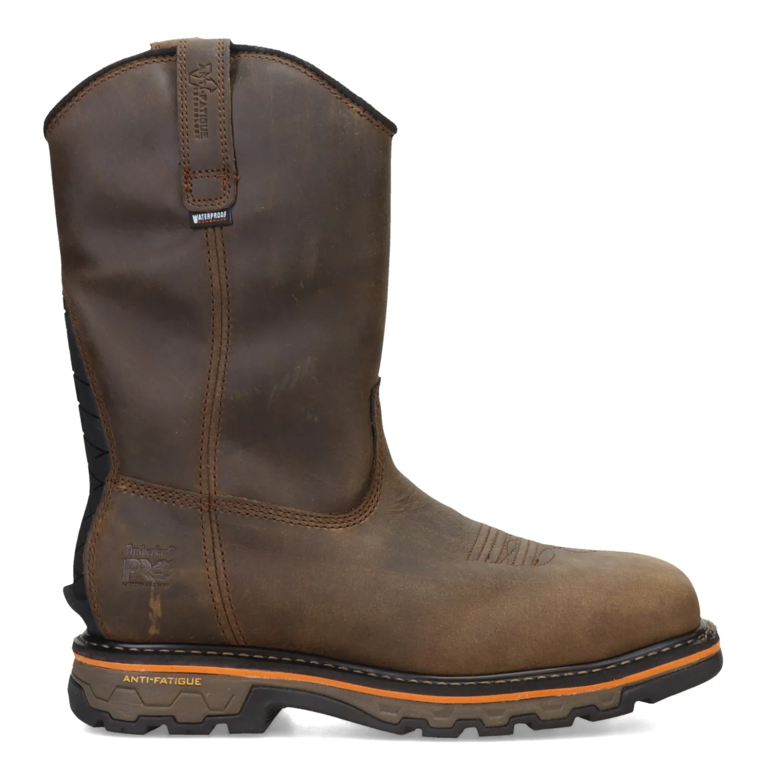 Boots*Timberland Pro Men's , True Grit Pull On Comp Toe Safety Work Boot Turkish Coffee