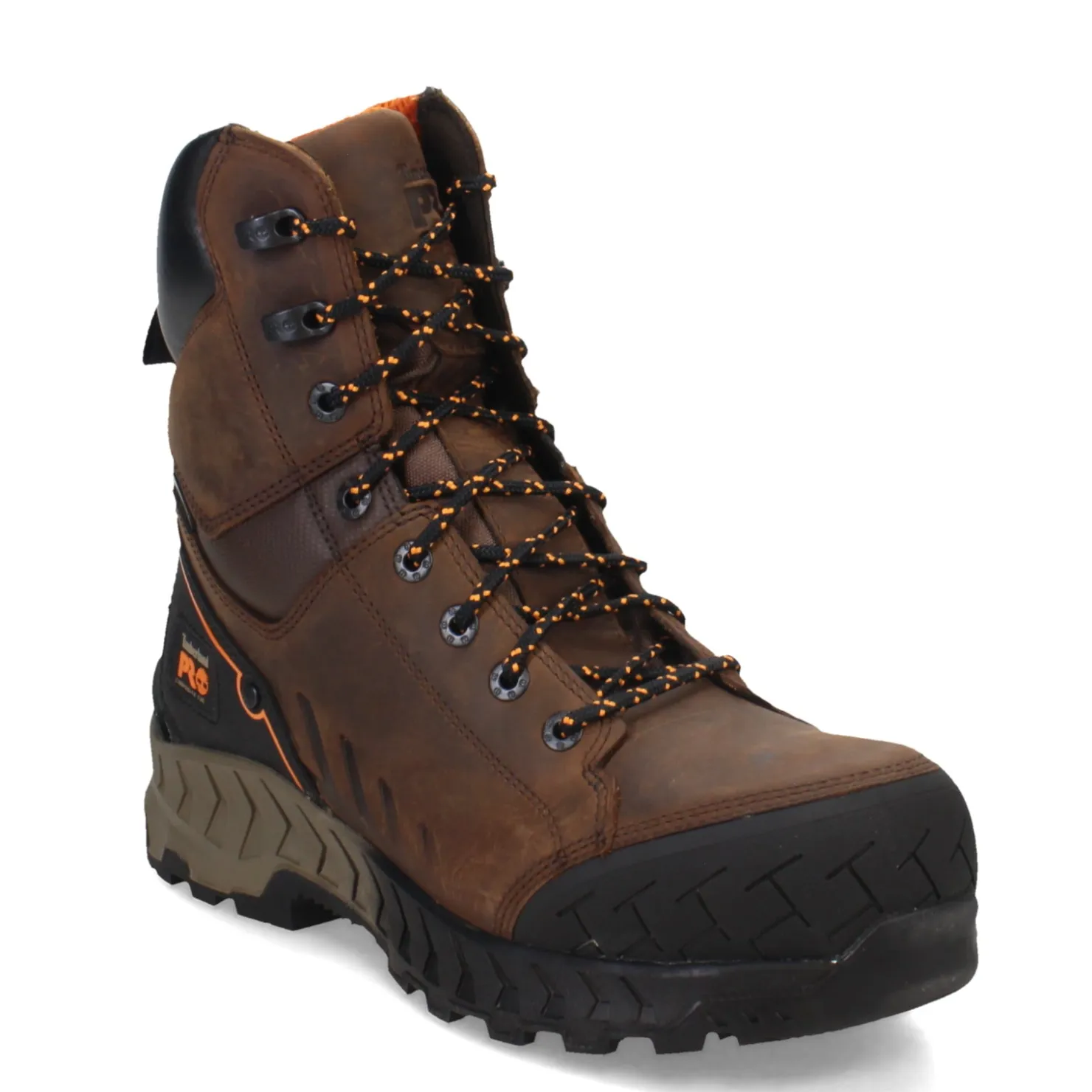 Work & Safety*Timberland Pro Men's , Work Summit 8" Waterproof Comp Toe Work Boot Brown