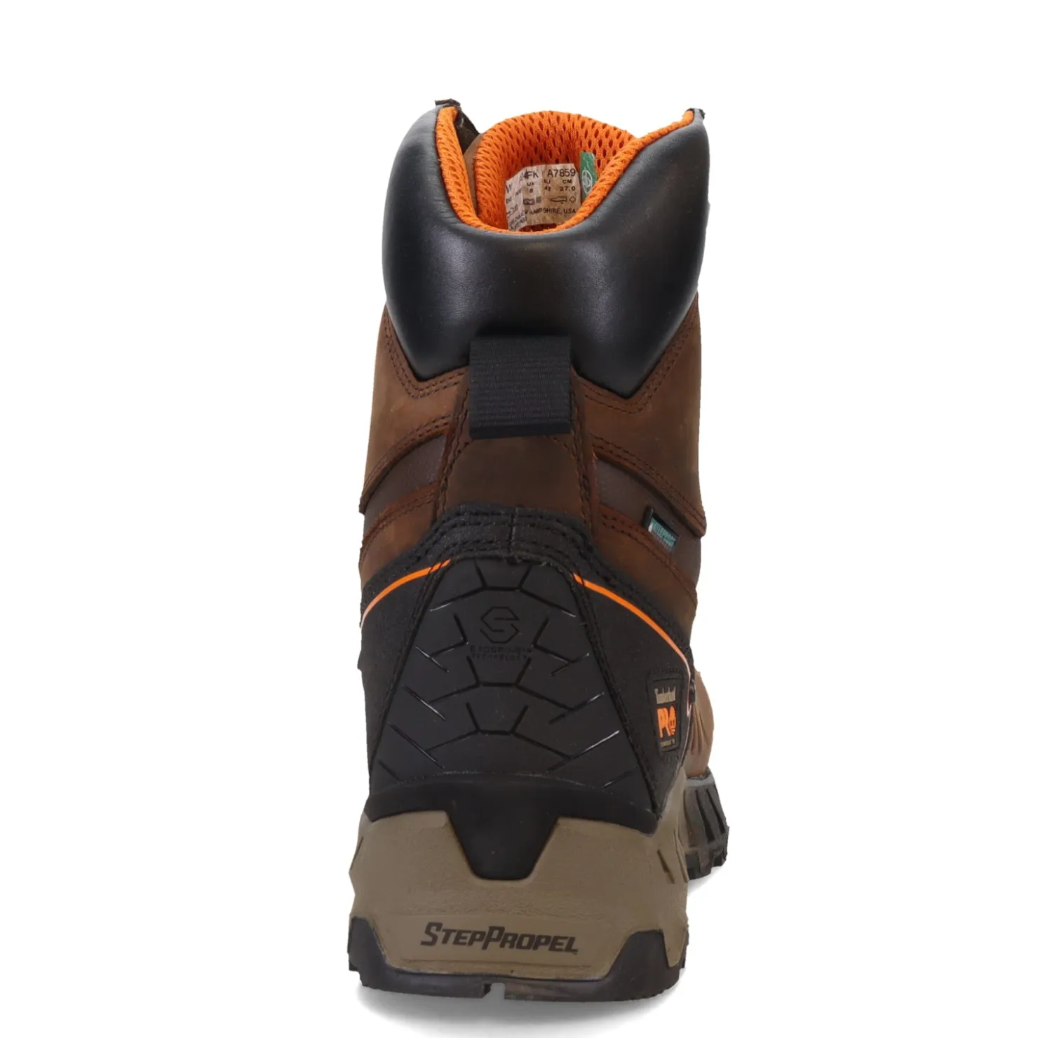 Work & Safety*Timberland Pro Men's , Work Summit 8" Waterproof Comp Toe Work Boot Brown