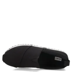 Slip-On Shoes*TOMS Men's , Alp Resident Sneaker Black Knit Stretch