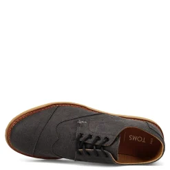 Oxfords*TOMS Men's , Brogue Oxford Ash Aviator Twill