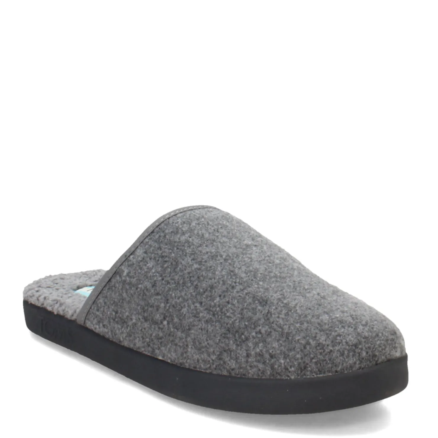 Slippers*TOMS Men's , Harbor Slipper Smoke Grey