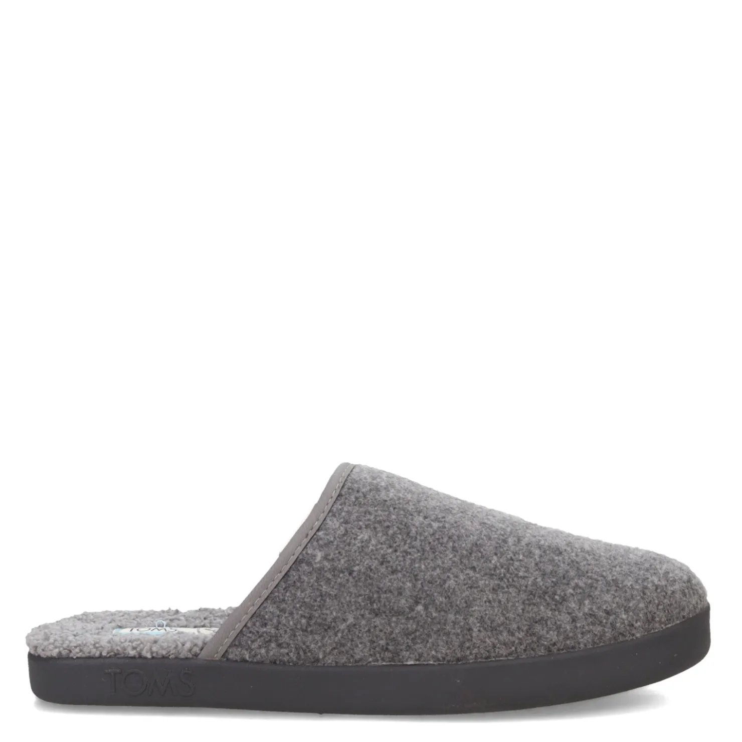 Slippers*TOMS Men's , Harbor Slipper Smoke Grey